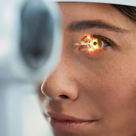 Young Woman Eye Exam For Glaucoma Kombu 2 Symptoms